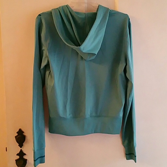 SOFFE , LARGE,  NEW HOODIE, TEAL GREEN. - Picture 1 of 7